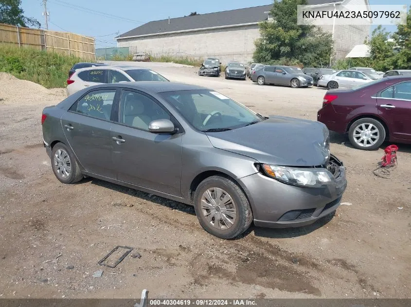 2010 Kia Forte Ex VIN: KNAFU4A23A5097962 Lot: 40304619