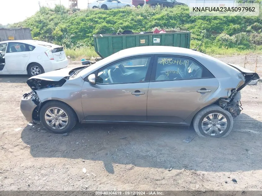 KNAFU4A23A5097962 2010 Kia Forte Ex