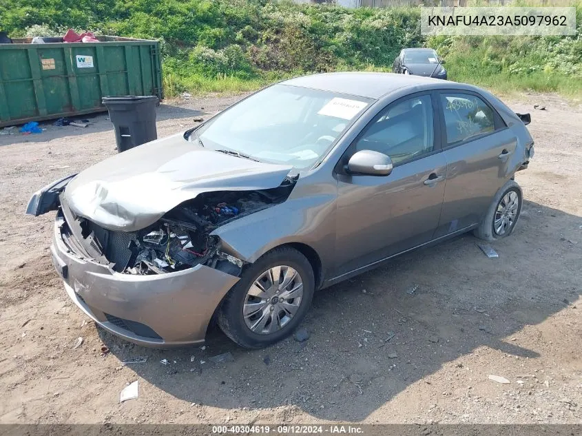 KNAFU4A23A5097962 2010 Kia Forte Ex