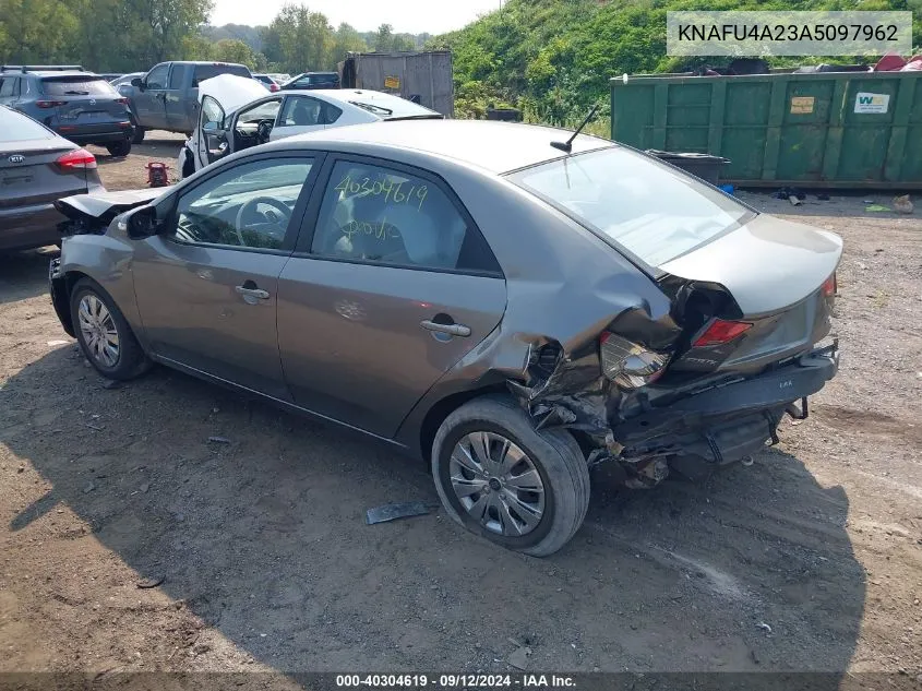 2010 Kia Forte Ex VIN: KNAFU4A23A5097962 Lot: 40304619