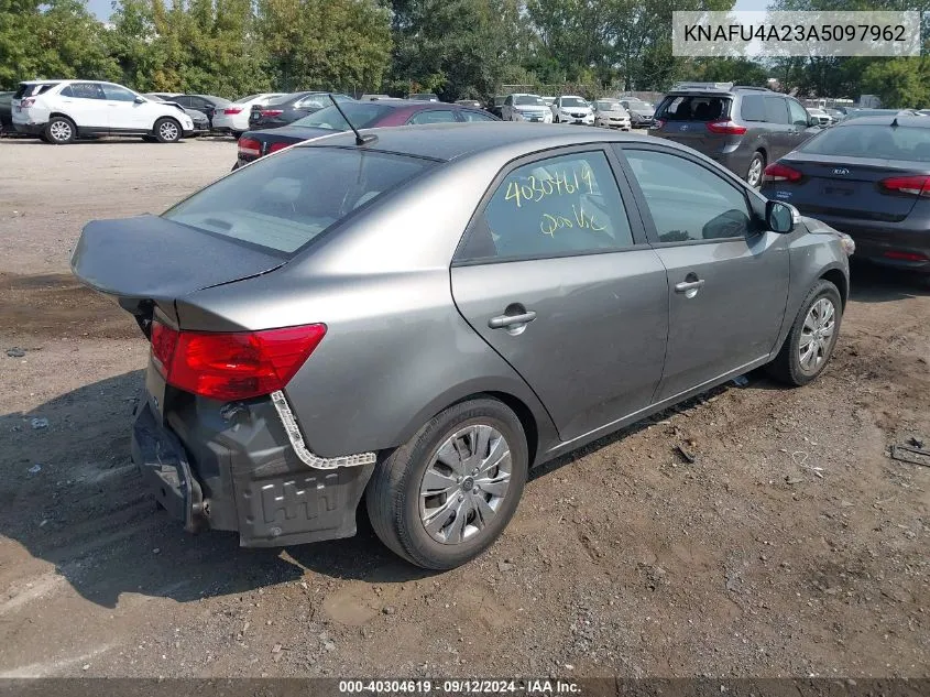 2010 Kia Forte Ex VIN: KNAFU4A23A5097962 Lot: 40304619