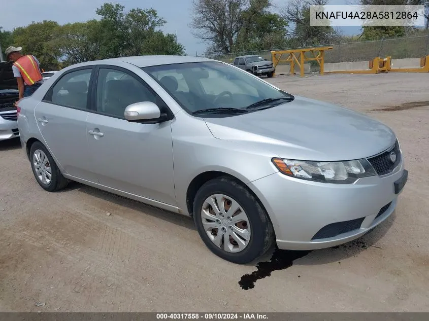 KNAFU4A28A5812864 2010 Kia Forte Ex