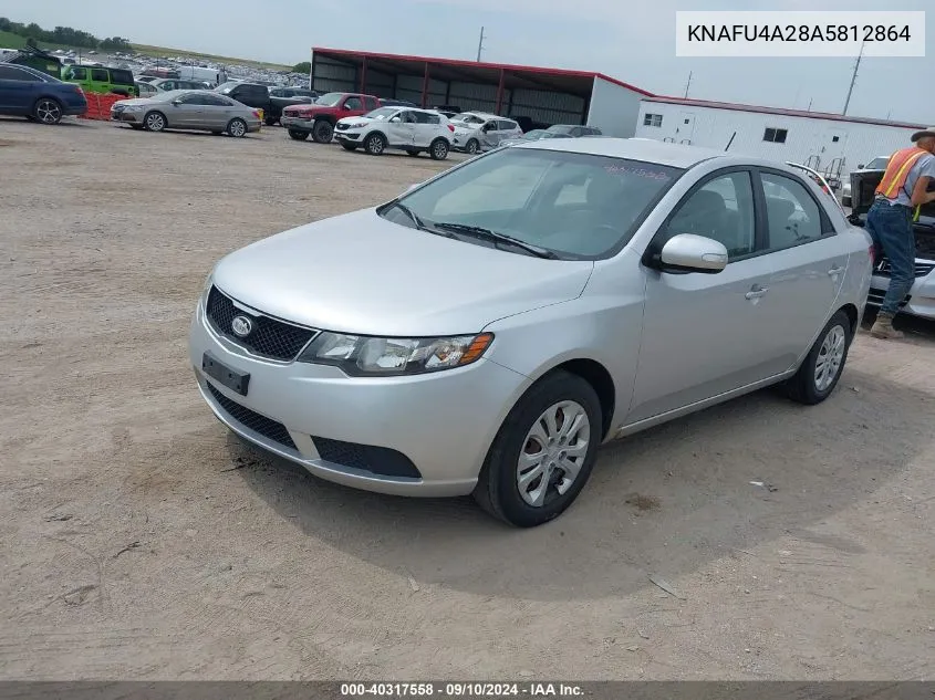 KNAFU4A28A5812864 2010 Kia Forte Ex