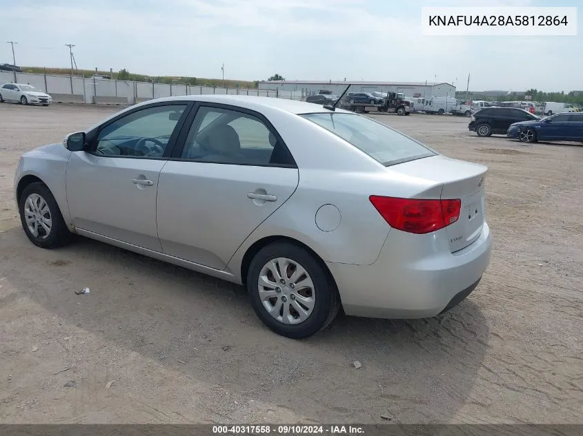 2010 Kia Forte Ex VIN: KNAFU4A28A5812864 Lot: 40317558