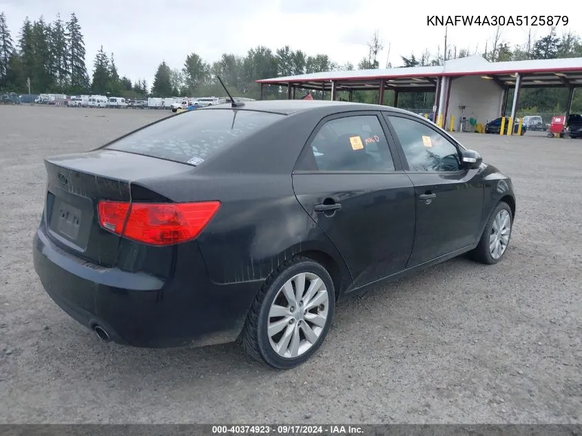 KNAFW4A30A5125879 2010 Kia Forte Sx