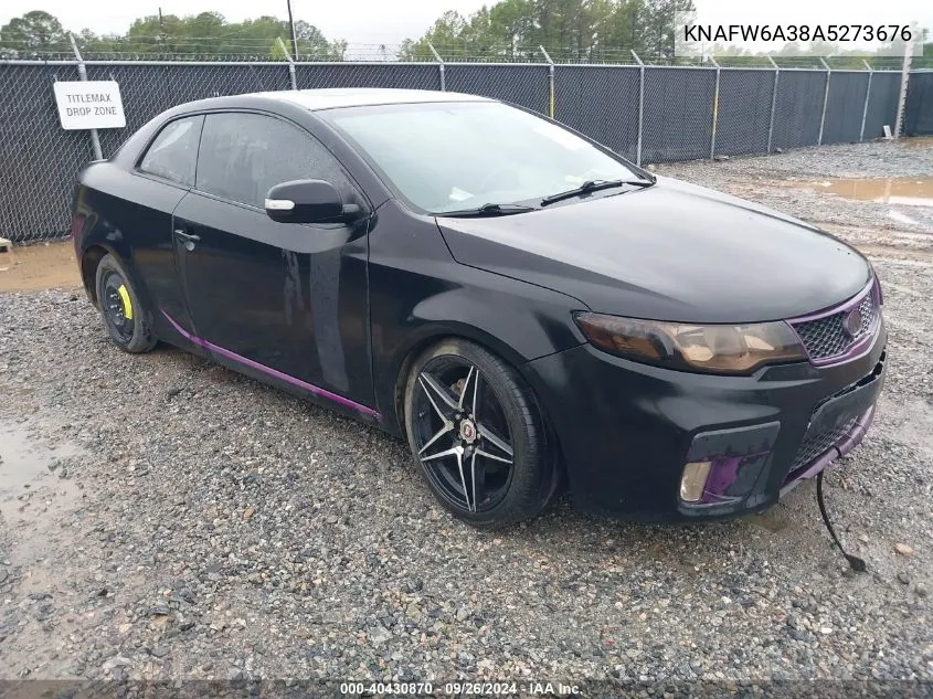 2010 Kia Forte Koup Sx VIN: KNAFW6A38A5273676 Lot: 40430870