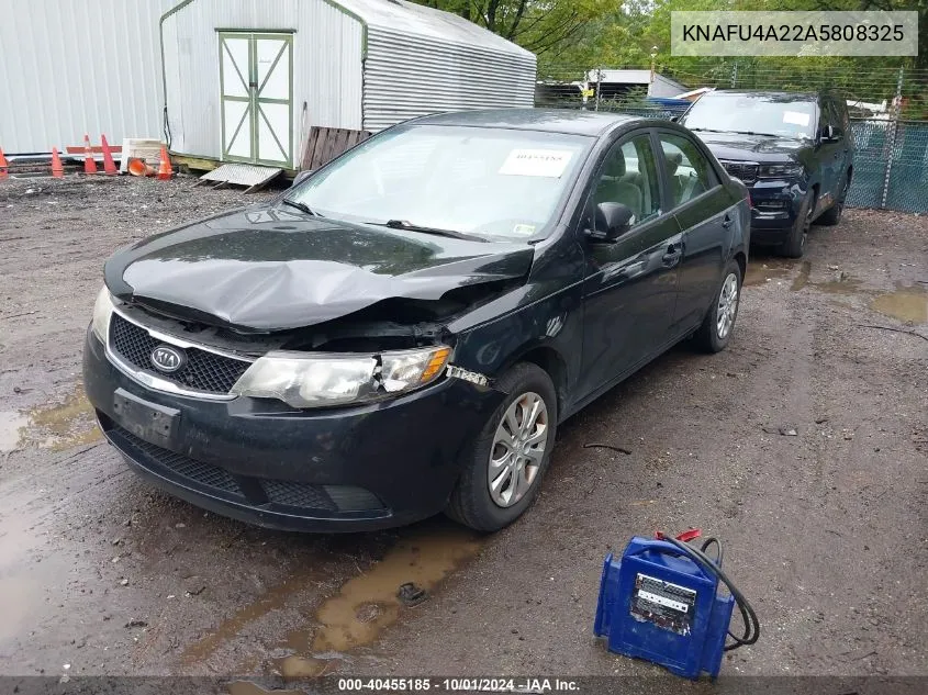 KNAFU4A22A5808325 2010 Kia Forte Ex