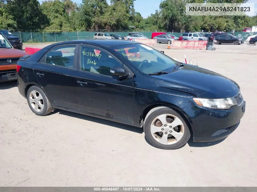 2010 Kia Forte Ex VIN: KNAFU4A29A5241823 Lot: 40546487