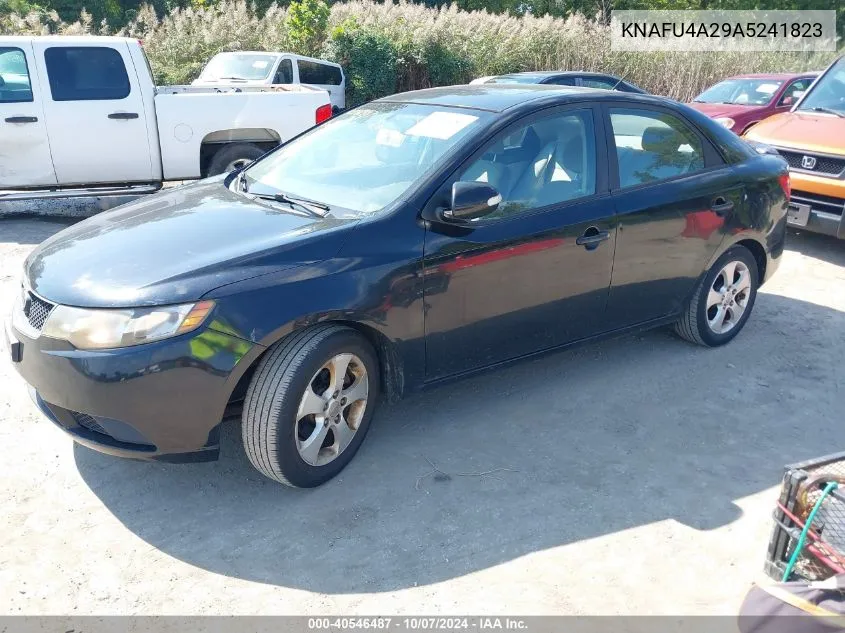 2010 Kia Forte Ex VIN: KNAFU4A29A5241823 Lot: 40546487