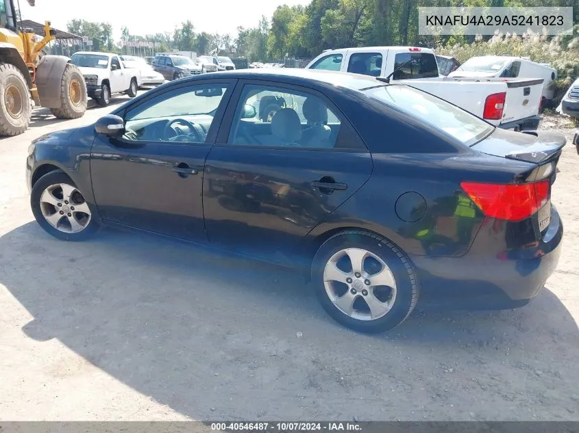 2010 Kia Forte Ex VIN: KNAFU4A29A5241823 Lot: 40546487