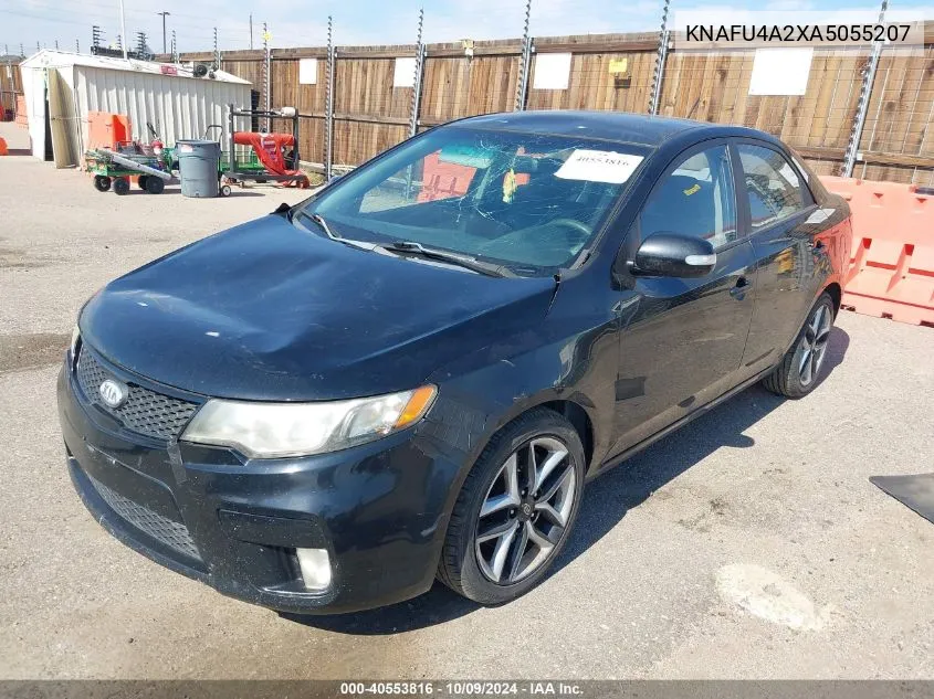 2010 Kia Forte Ex VIN: KNAFU4A2XA5055207 Lot: 40553816