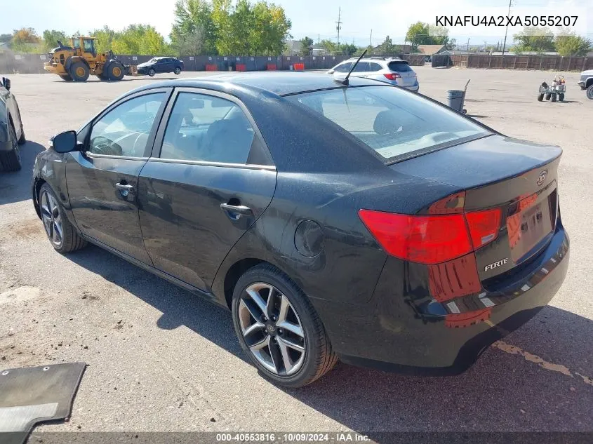 2010 Kia Forte Ex VIN: KNAFU4A2XA5055207 Lot: 40553816