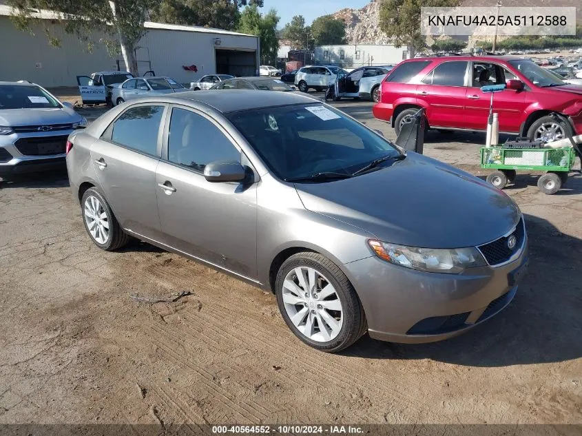 KNAFU4A25A5112588 2010 Kia Forte Ex