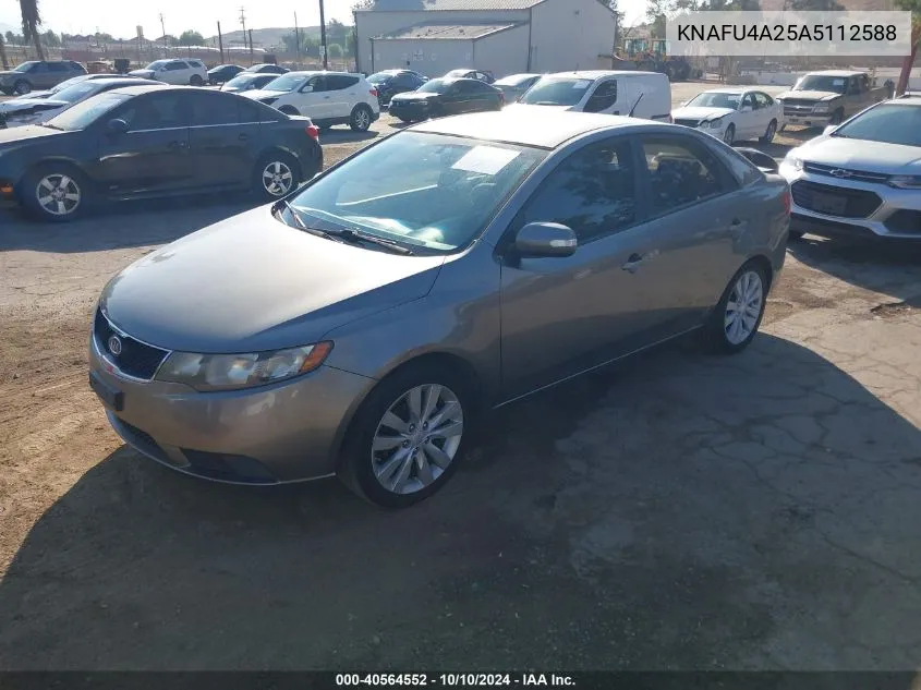 2010 Kia Forte Ex VIN: KNAFU4A25A5112588 Lot: 40564552