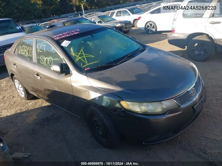 2010 Kia Forte Ex VIN: KNAFU4A24A5268220 Lot: 40585978