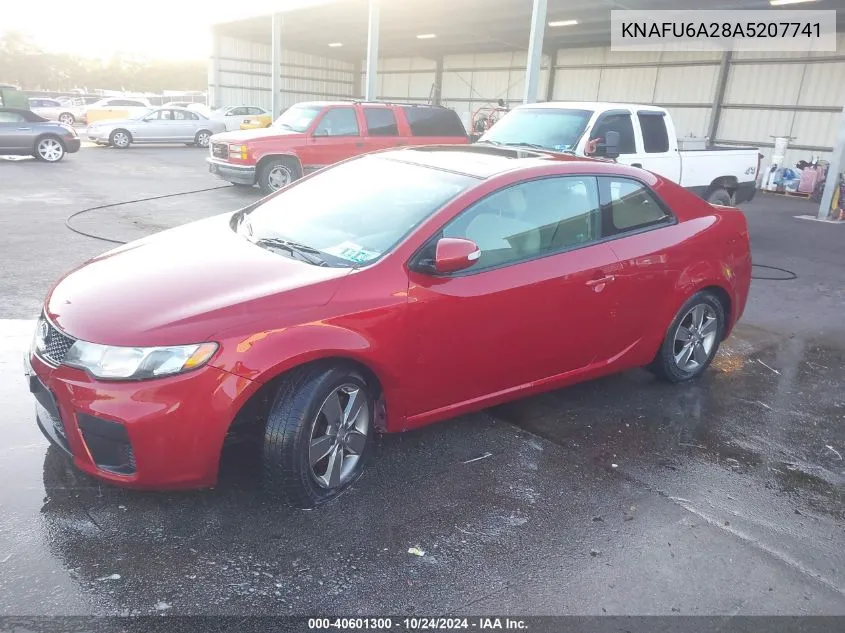 2010 Kia Forte Koup Ex VIN: KNAFU6A28A5207741 Lot: 40601300