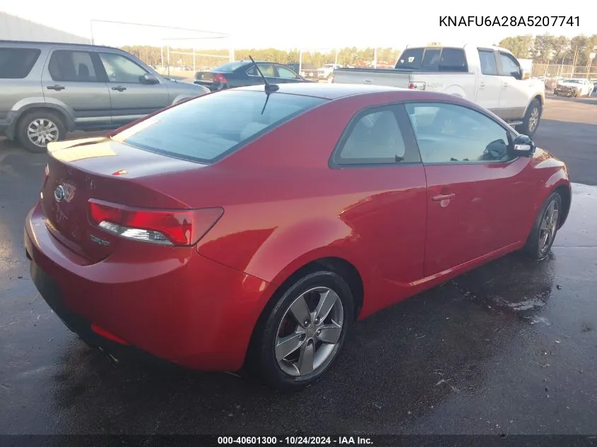 2010 Kia Forte Koup Ex VIN: KNAFU6A28A5207741 Lot: 40601300