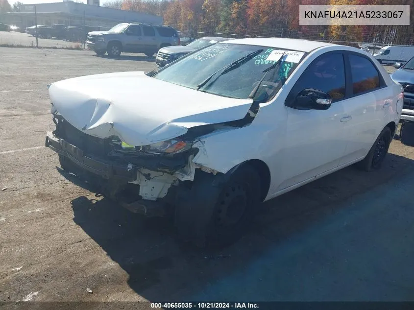 KNAFU4A21A5233067 2010 Kia Forte Ex