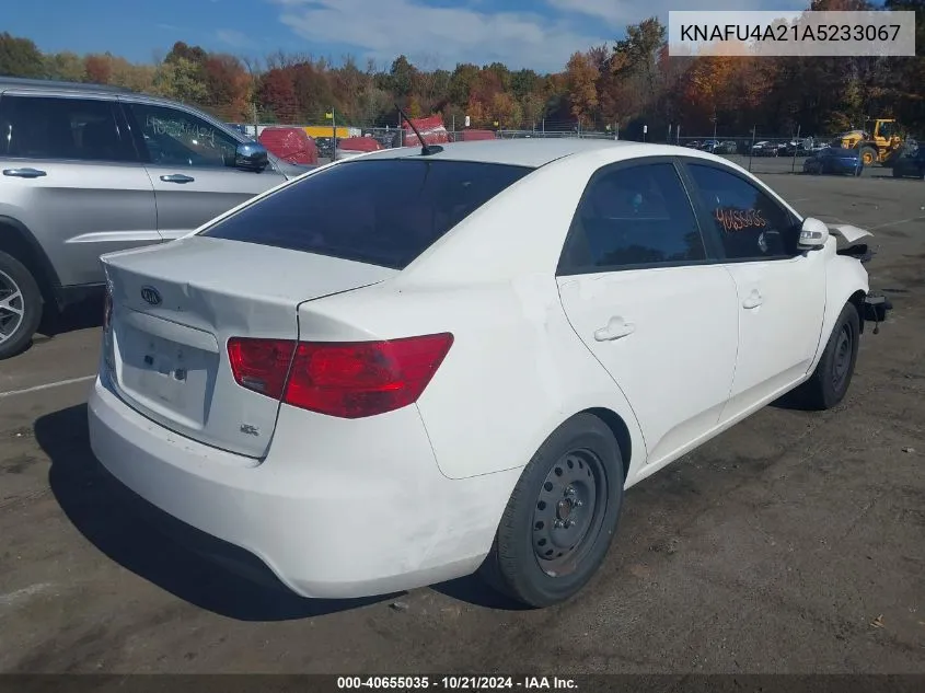 KNAFU4A21A5233067 2010 Kia Forte Ex