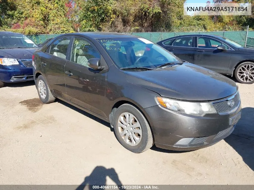 2010 Kia Forte Ex VIN: KNAFU4A29A5171854 Lot: 40661154