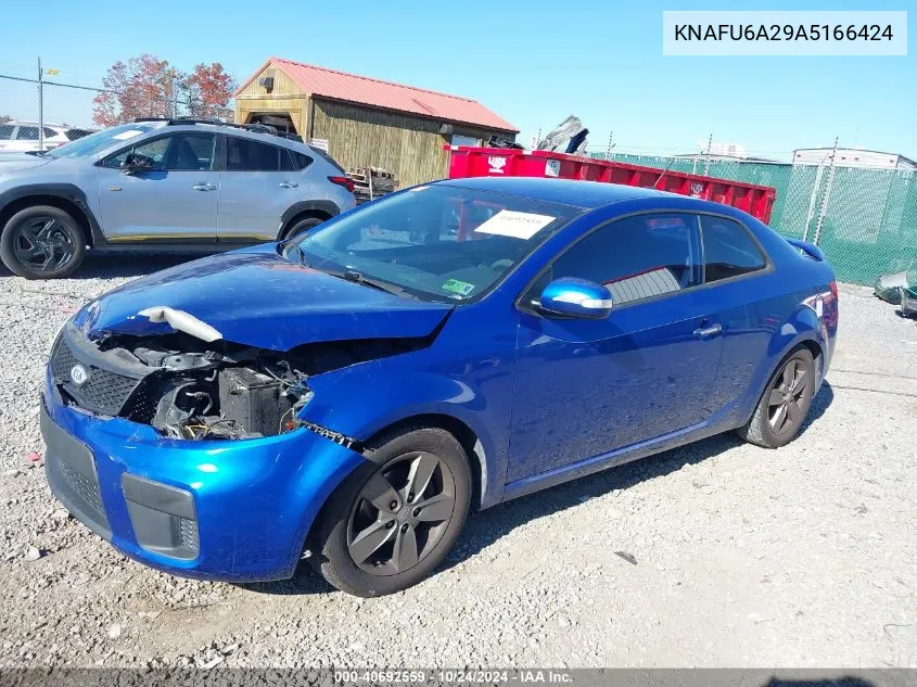 2010 Kia Forte Koup Ex VIN: KNAFU6A29A5166424 Lot: 40692559