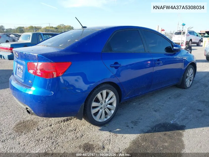 2010 Kia Forte Sx VIN: KNAFW4A37A5308034 Lot: 40727571