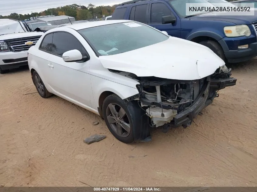 2010 Kia Forte Ex VIN: KNAFU6A28A5166592 Lot: 40747929