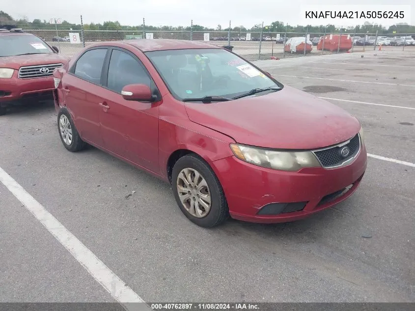 2010 Kia Forte Ex VIN: KNAFU4A21A5056245 Lot: 40762897