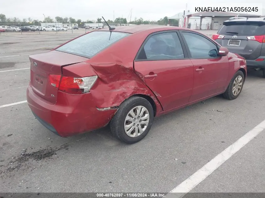 2010 Kia Forte Ex VIN: KNAFU4A21A5056245 Lot: 40762897