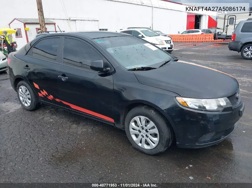 2010 Kia Forte Lx VIN: KNAFT4A27A5086174 Lot: 40771953