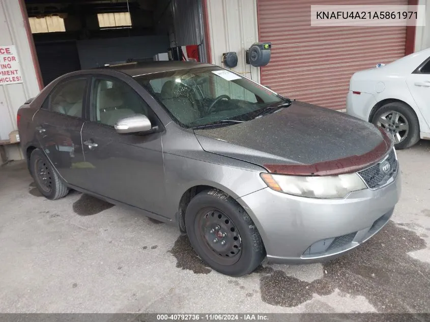 2010 Kia Forte Ex VIN: KNAFU4A21A5861971 Lot: 40792736