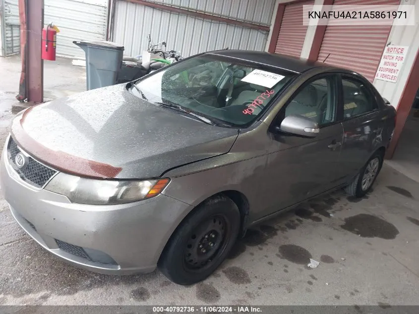 2010 Kia Forte Ex VIN: KNAFU4A21A5861971 Lot: 40792736