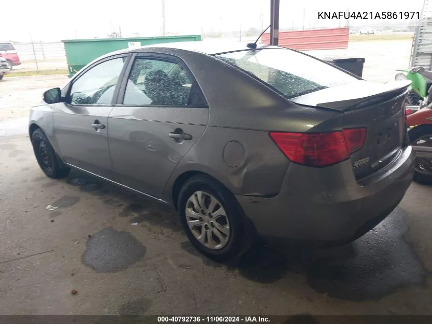 2010 Kia Forte Ex VIN: KNAFU4A21A5861971 Lot: 40792736