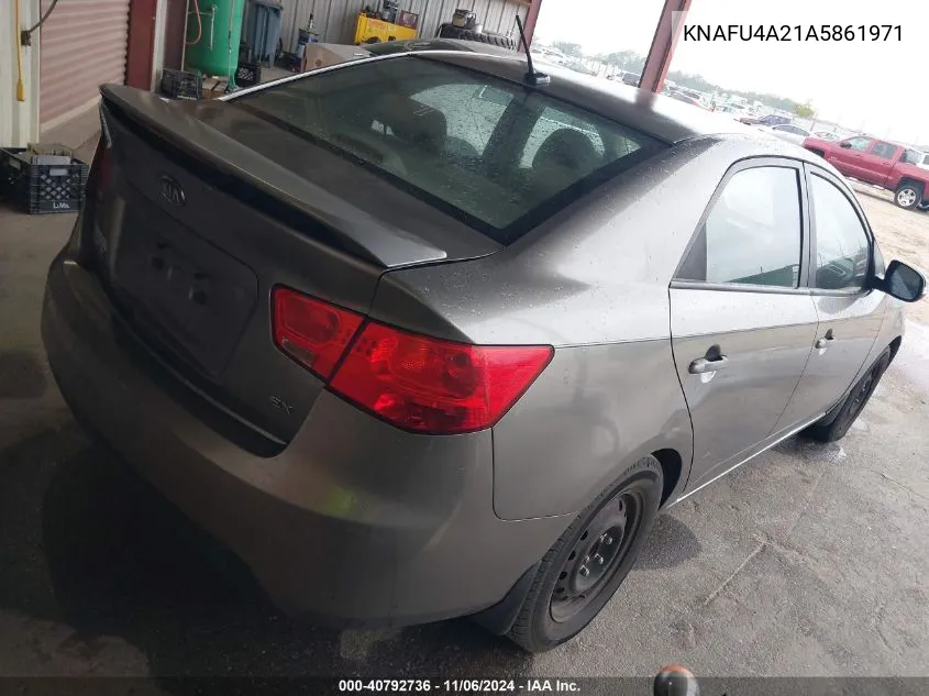 2010 Kia Forte Ex VIN: KNAFU4A21A5861971 Lot: 40792736