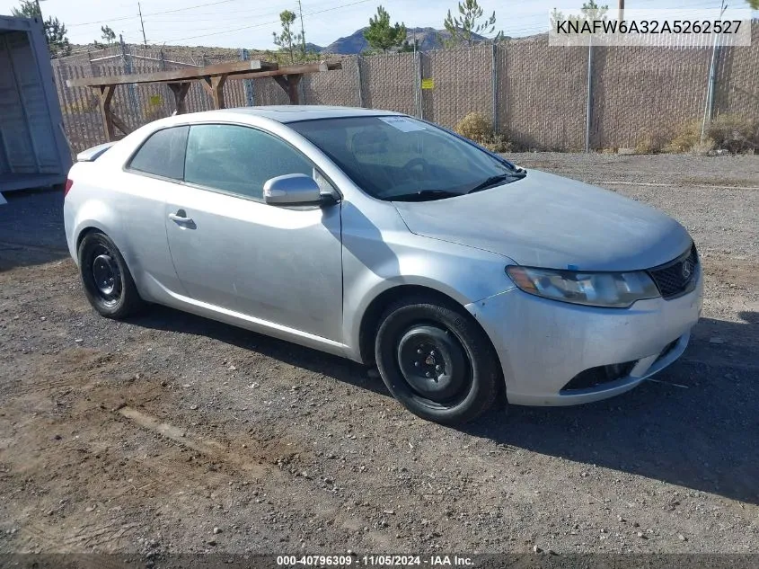 2010 Kia Forte Koup Sx VIN: KNAFW6A32A5262527 Lot: 40796309