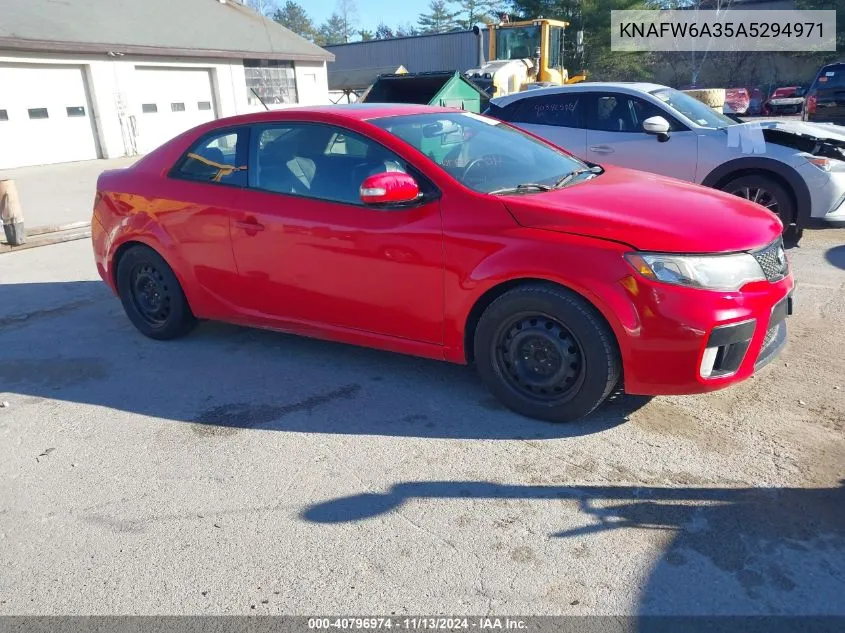 KNAFW6A35A5294971 2010 Kia Forte Koup Sx