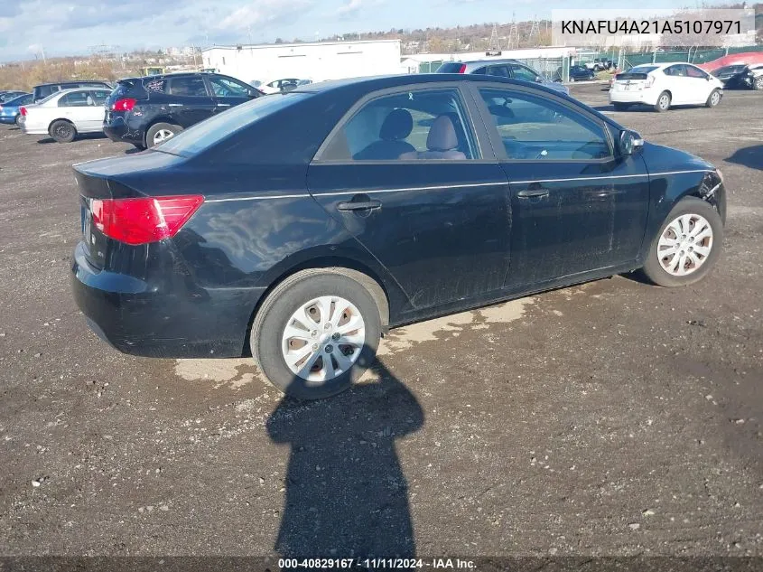 2010 Kia Forte Ex VIN: KNAFU4A21A5107971 Lot: 40829167