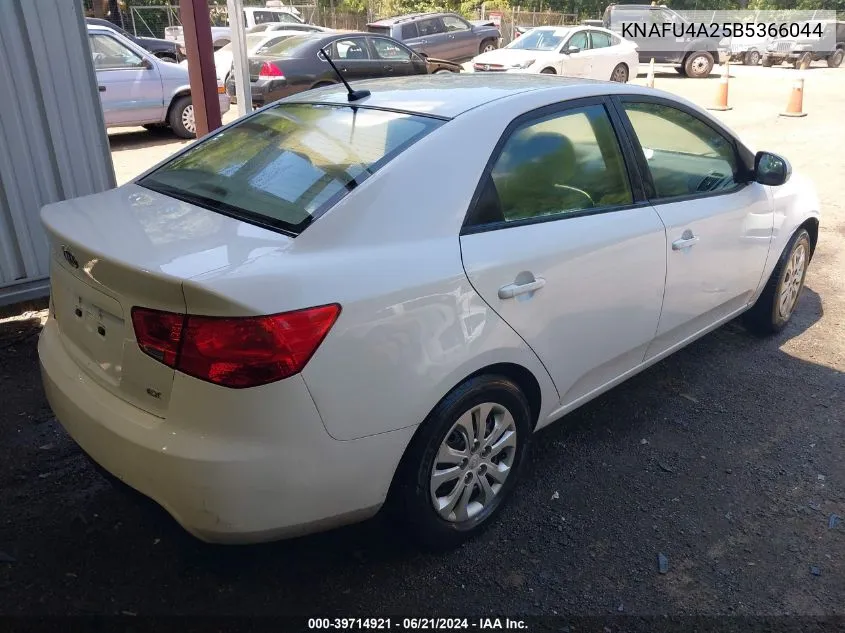 2011 Kia Forte Ex VIN: KNAFU4A25B5366044 Lot: 39714921