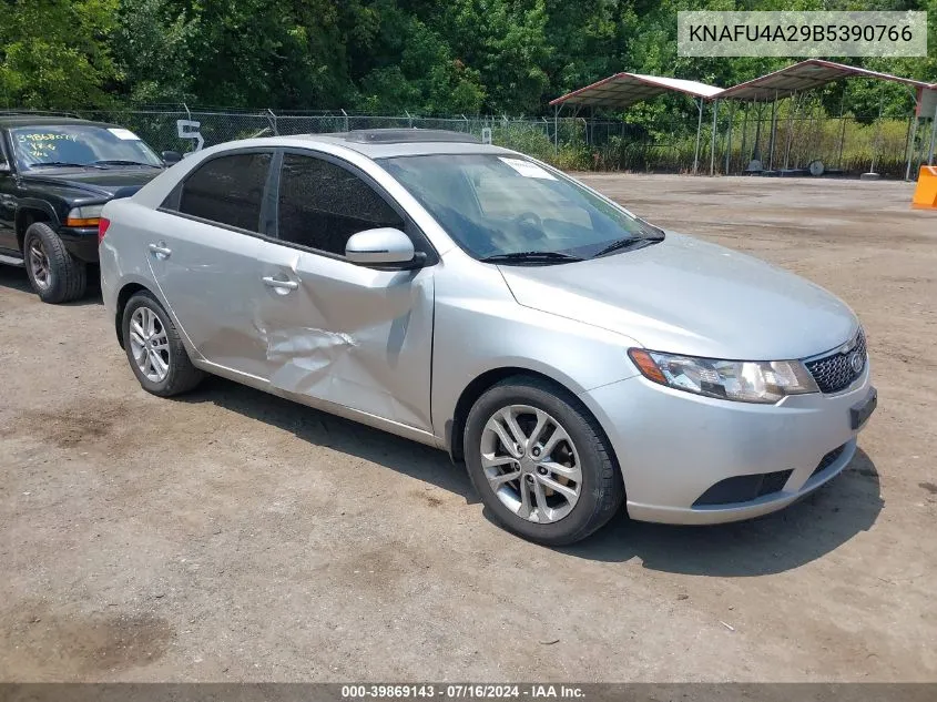 KNAFU4A29B5390766 2011 Kia Forte Ex