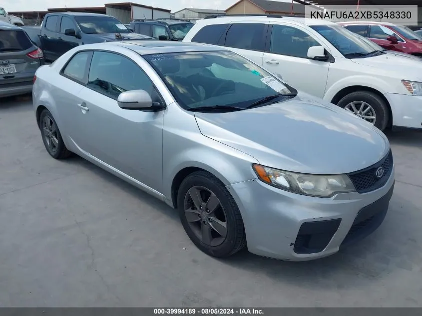 2011 Kia Forte Koup Ex VIN: KNAFU6A2XB5348330 Lot: 39994189