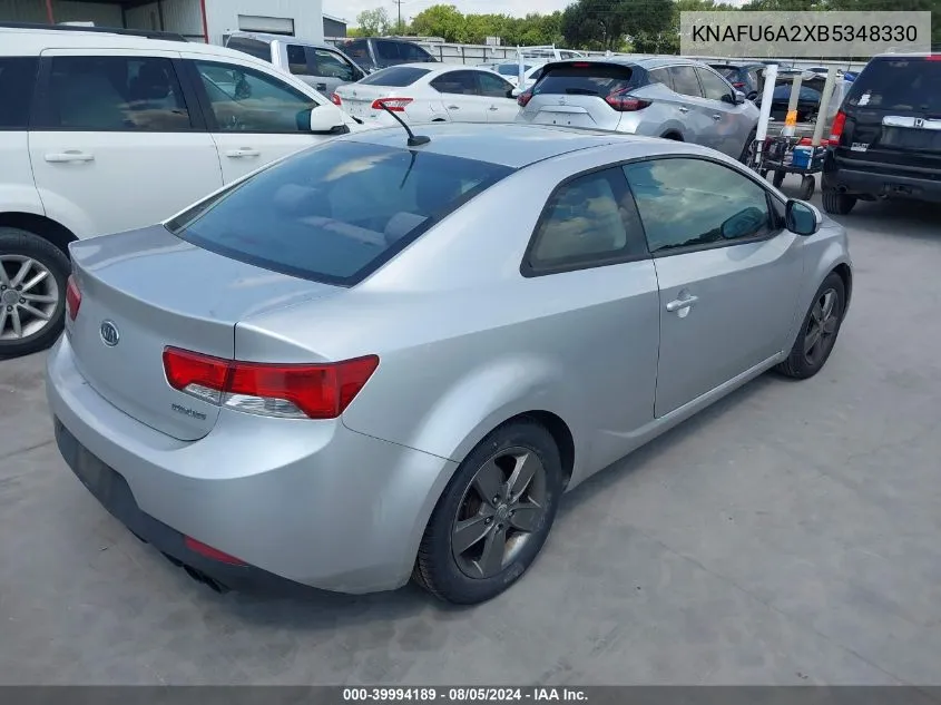 KNAFU6A2XB5348330 2011 Kia Forte Koup Ex