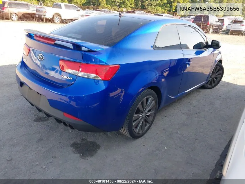 KNAFW6A35B5399656 2011 Kia Forte Koup Sx