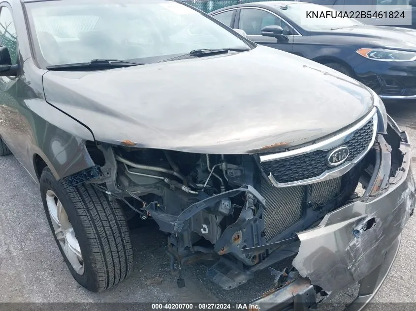 2011 Kia Forte Ex VIN: KNAFU4A22B5461824 Lot: 40200700