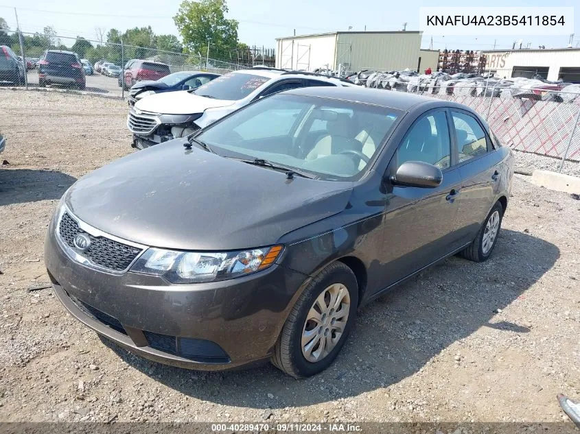 2011 Kia Forte Ex VIN: KNAFU4A23B5411854 Lot: 40289470