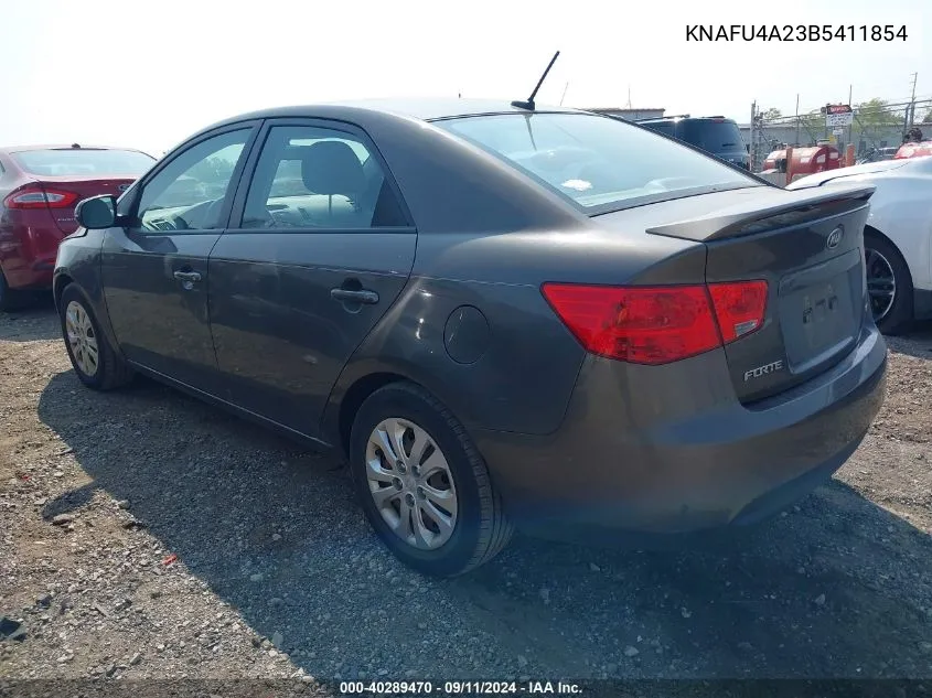 KNAFU4A23B5411854 2011 Kia Forte Ex