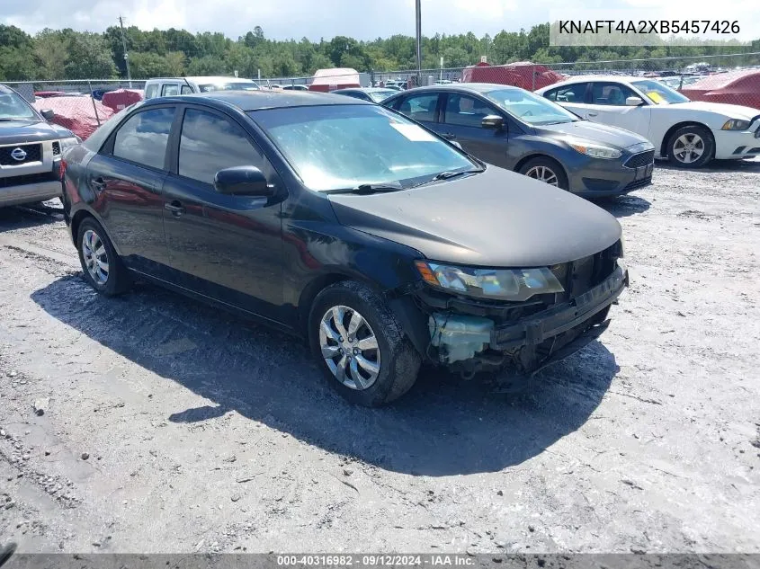 2011 Kia Forte Lx VIN: KNAFT4A2XB5457426 Lot: 40316982