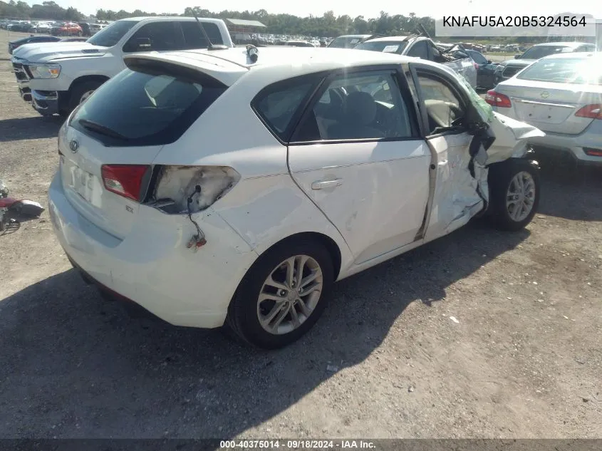 KNAFU5A20B5324564 2011 Kia Forte Ex