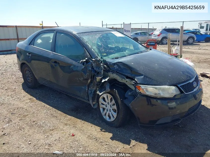 KNAFU4A29B5425659 2011 Kia Forte Ex