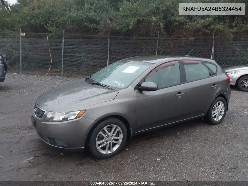 KNAFU5A24B5324454 2011 Kia Forte Ex