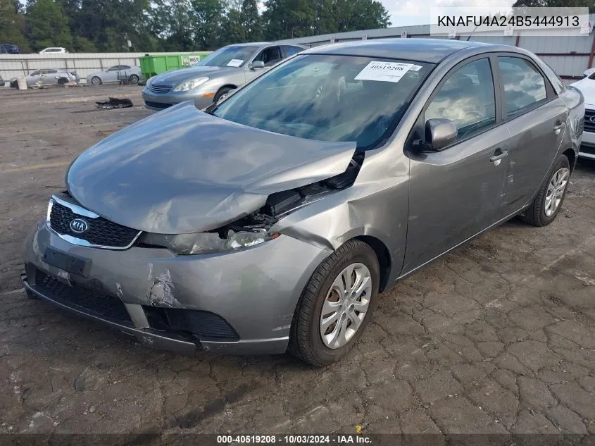 2011 Kia Forte Ex VIN: KNAFU4A24B5444913 Lot: 40519208